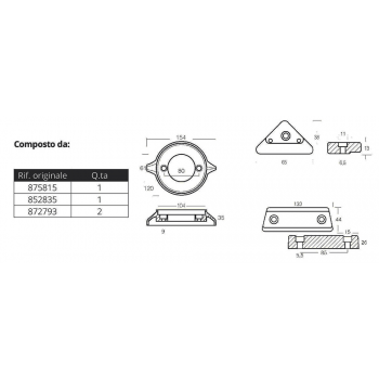 KIT ALUMINIO VOLVO 290 C