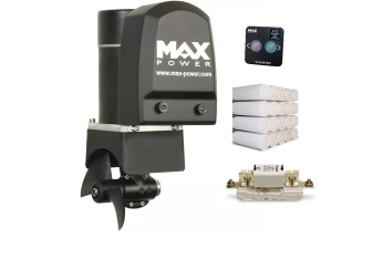 Kit completo Propulsor de proa Max Power CT 35 12V