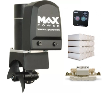 Kit completo Propulsor de proa Max Power CT 35 12V
