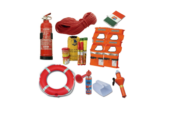 Kit de equipo de seguridad dentro de 6 millas 4 o 6 personas