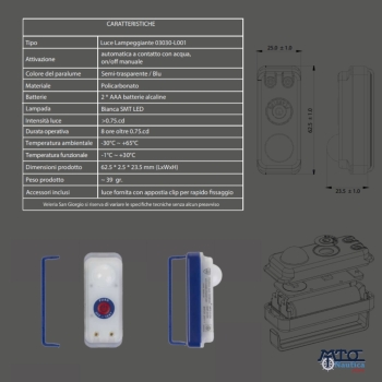 Air Booy autoinflable Air Bag Smart Veleria San Giorgio