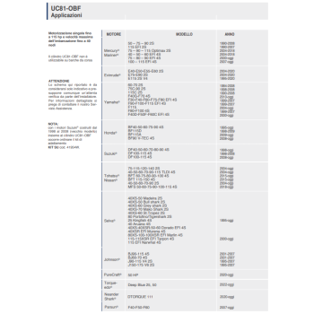 NAUTECH 1 OBF / 1 volante hasta 300HP Ultraflex