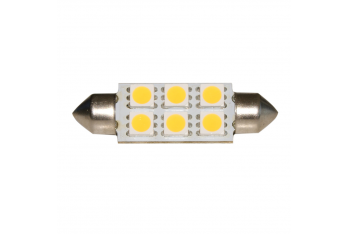 BOMBILLA 6 LED SMD 10-30V