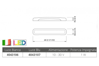 PESTAÑA LUZ DE CORTESÍA BLANCA SSR 1