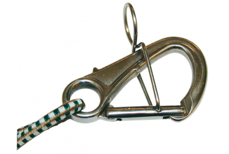 Mosquetón de acero inoxidable 316