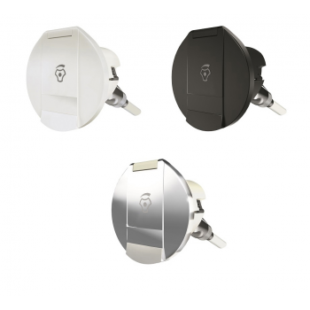 NICHO BLANCO REDONDO PARA MEZCLADORA