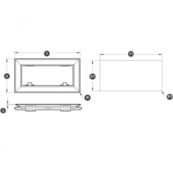 Ojo de buey al ras Lewmar