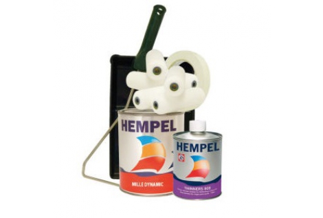 Paquete de pintura Hempel NCT para embarcaciones a motor Longitud 7/8 mt