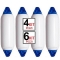 Guardabarros para barcos Majoni F1 15x58 4/6 piezas Oferta