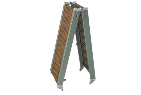 Pasarela plegable en aluminio y carbón