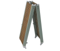 Pasarela plegable en aluminio y carbón