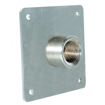 PLACA DE ACERO INOXIDABLE CON MANGA 3/8