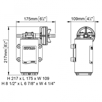 Bomba Marco UP10 para transferencia diesel