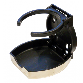 SOPORTE VASO ACERO INOXIDABLE / PVC