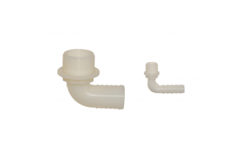 SOPORTE DE MANGUERA DE PVC CURVADO 3/8