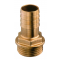 Conector de manguera de latón macho