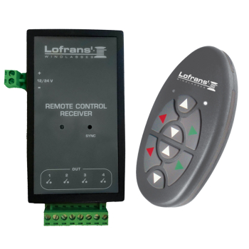 Panel de botones de Lofrans Control remoto Radio Control remoto