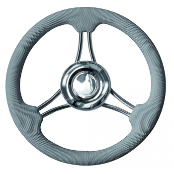 RUEDA TIMÓN T22 GRIS Ø MM.350