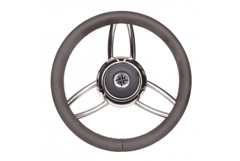 RUEDA TIMÓN T26 GRIS Ø MM.350