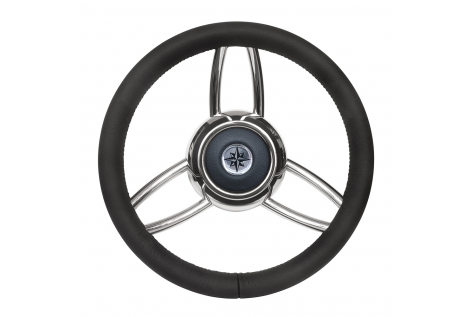 RUEDA TIMÓN T26 NEGRO Ø MM.350