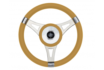 RUEDA TIMÓN T29 BEIGE Ø MM.350