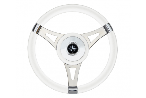 RUEDA TIMÓN T29 BLANCO Ø MM.350