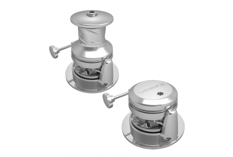 Molinete de acero inoxidable Lofrans SX4 Base redonda