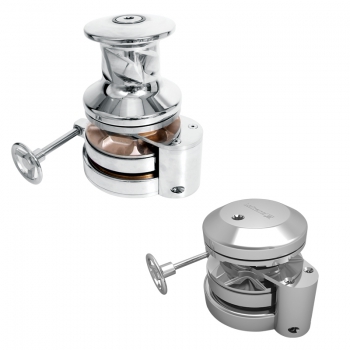 Molinete de acero inoxidable Lofrans SX5 Base redonda