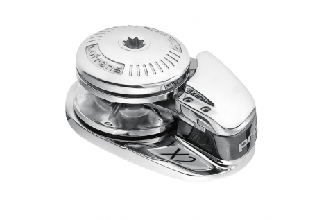 Molinete Lofrans X2 1500W 12V Cadena Aluminio Perfil Bajo Ø8mm