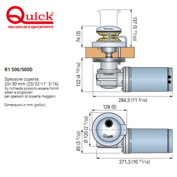 Molinete Quick RIDER R1