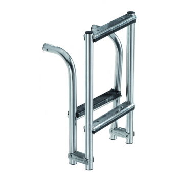 ESCALERA DE ACERO INOXIDABLE 3 PASOS mm 800x270