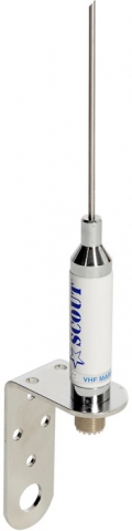 Scout KM-3A VHF 3dB Cabezal de eje de acero de 90 cm