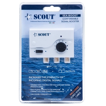 Amplificador de señal de TV Scout Sea-Boost