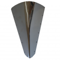 Escudo de arco de acero inoxidable 316 pulido espejo