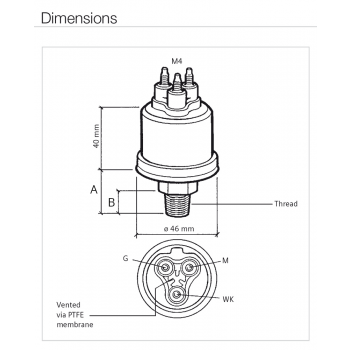 PULSAR SENSOR ACEITE 10 BAR