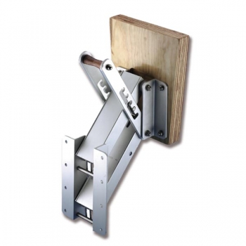 Soporte plegable para motor auxiliar de aluminio