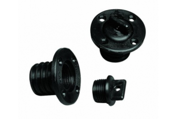 TAPÓN NYLON NEGRO DRENAJE AGUA