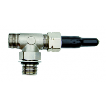 TE DE PURGA DE LATÓN DE 3/8 '