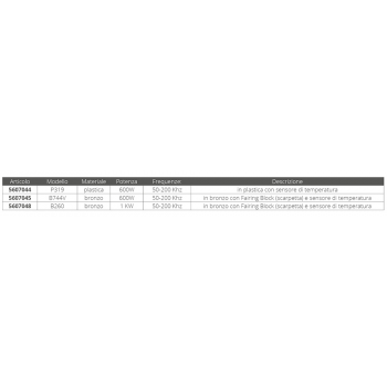 TRANSDUCTOR B 260
