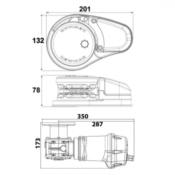 Cabrestante Lewmar VX1