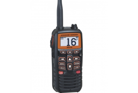 VHF HX210E Transceptor flotante VHF portátil estándar Horizon Horizon