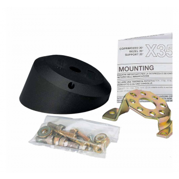 CUBIERTA CUBO X35 NEGRA A 20 °