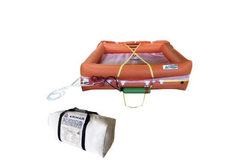 Balsa salvavidas costera ligera de Arimar a menos de 12 millas