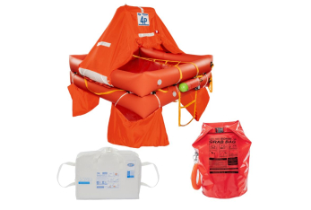 Eurovinil Syntesy ISO9650 Balsa salvavidas + Maleta con bolsa de mano